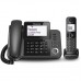Σταθερό Ψηφιακό Τηλέφωνο Panasonic KX-TGF310EXM Μαύρο + Ασύρματο Ψηφιακό Τηλέφωνο με Υποδοχή Hands-Free στο Ασύρματο